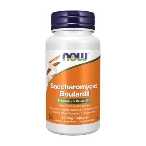 Foods, Saccharomyces Boulardii, Probiotic , 5 Billion CFU, 60 Veg Capsules