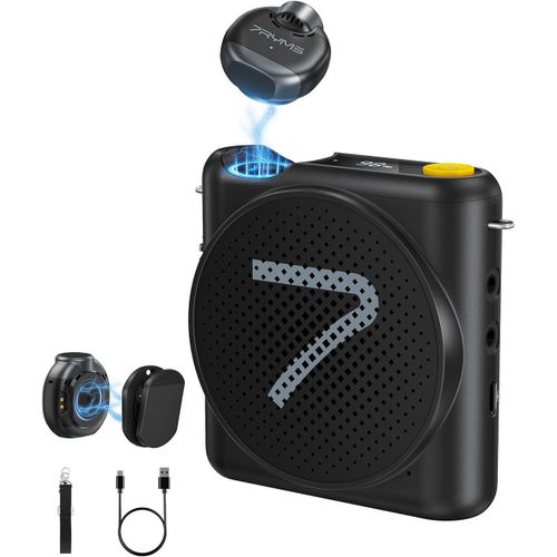 WA2 Amplifier with Microphone Black