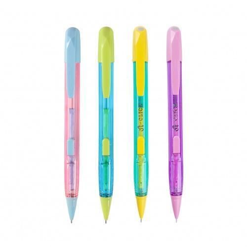 Chenguang Ji-Click Mechanical Pencil 0.7mm – Side Click Retractable Pencil with Top Eraser - 1pcs - No:AMPUA572
