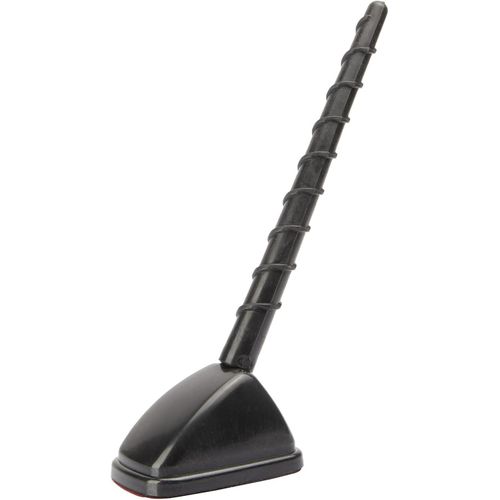 External adhesive car radio antenna gives your car a distinctive look. Easy to install.