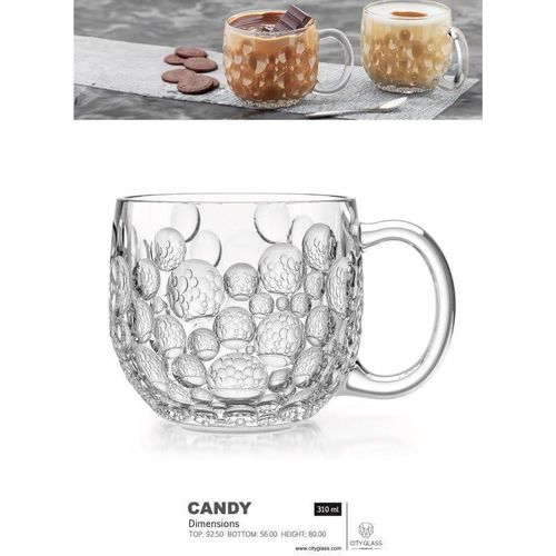 Latte Cups, 3-piece set