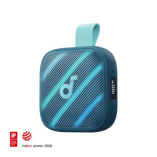 Sound core Boom Go 3i Portable Bluetooth Speaker - D5103030 - Blue