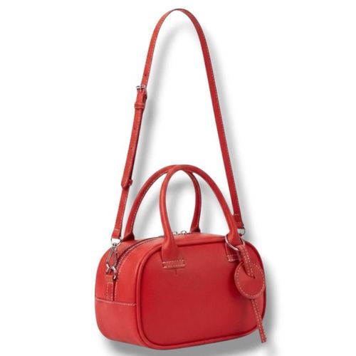 Women’s Handbag & Crossbody Bag, Red, Elegant and Practical Design with Charm