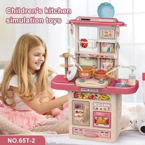 Deluxe Children's Kitchen Simulation Play Set