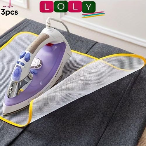 Mesh Ironing Pads to Protect Clothes from Burns, 3-Pack