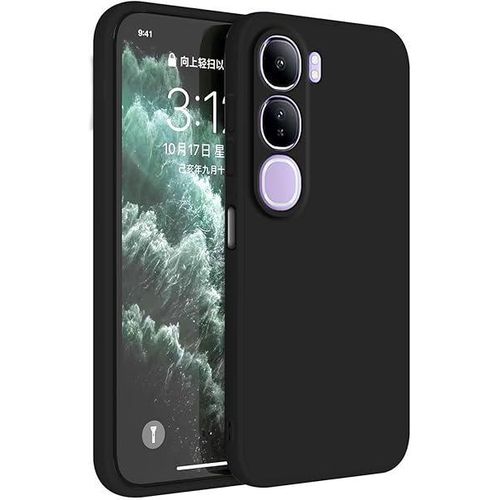 Mobile Phone Case for Vivo Y21d Y31 5G Y31e 5G 672 Inches Protective Case Skin Protection Made of TPU Silicone Case - Black