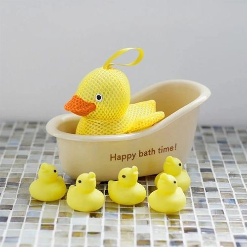 Duck Bath Loofah - Duck Bath Sponge - Mesh Bath Loofah - Mesh Bath Sponge