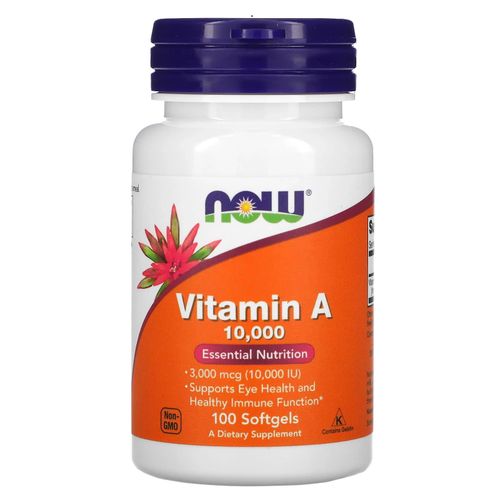 Vitamin A 10,000 IU, 100 Softgels