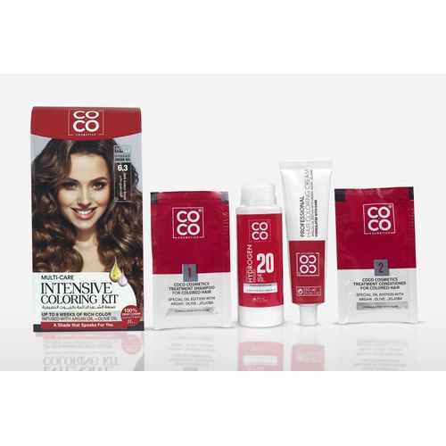 Multi Care Intensive Coloring Kit - 6.3 Dark Golden Blond