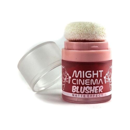 Might Cinema - Powder Blusher, Matte Effect, Smooth & Natural Look, Long-Lasting, Model - 4138 (104)