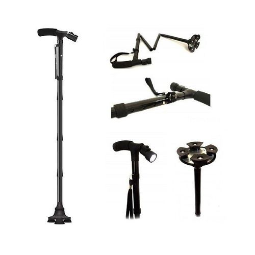 Magic Folding Cane With LED Lamp - (16)