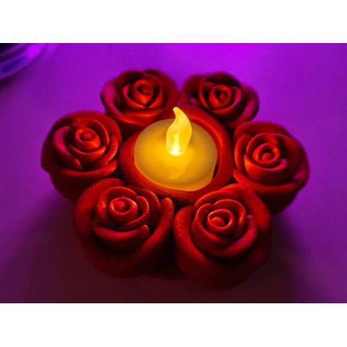 Rose-lit candle – a luxurious, romantic touch to brighten your atmosphere