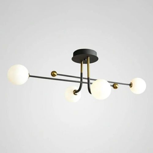 Modern Globe Ceiling Lamp - 75CM/15CM