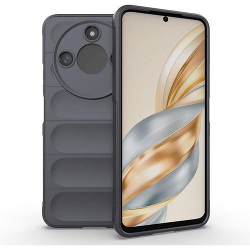 phone case Cover global Magic Shield TPU + Silicone Shockproof Phone Case Honor X9C Smart /x60 (Dark grey)
