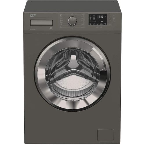 غسالة WTX 91232 XMCI العاكسة بشاشة رقمية، 1200 لفة في الدقيقة، 9 كجم - رمادي