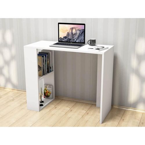 مكتب أنيق ومتين، مصمم لمساحة عمل مريحة ومنظمة، للعمل أو الدراسة بتصميم بسيط وعصري لأي غرفة