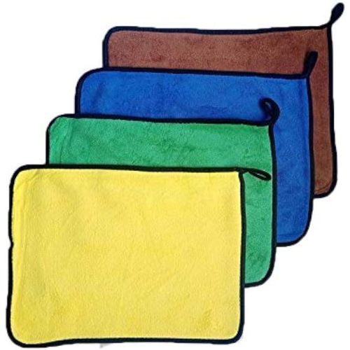 Portal 4Pcs Micro Fiber Towel 30cmx22cm