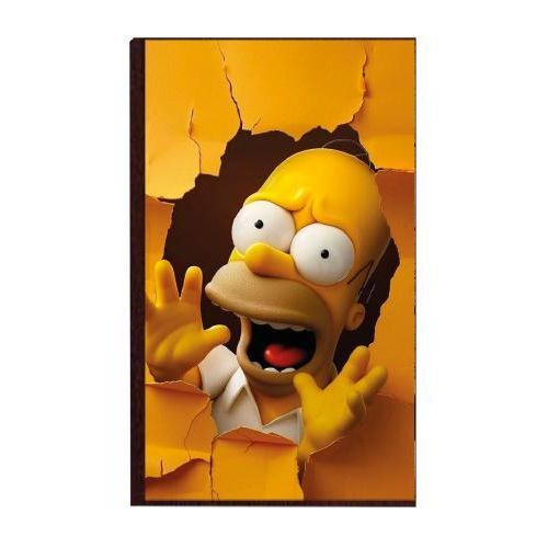 Wooden Frame (HOMER SIMPSONS) B wall panel with distinctive shapes to suit all tastes.SIZE(15X30X1.5).