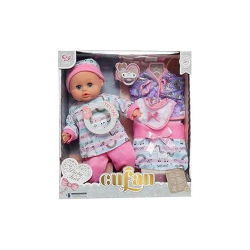 Doll With Hudom And Tina Set For Girls - Multi Color Ofer-166