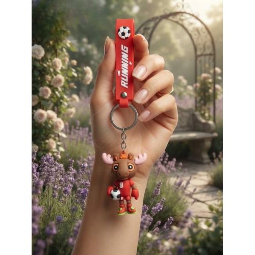Keychain, Cute Doll Wristlet Accessories Key Chain Bag Charm Gift for Women