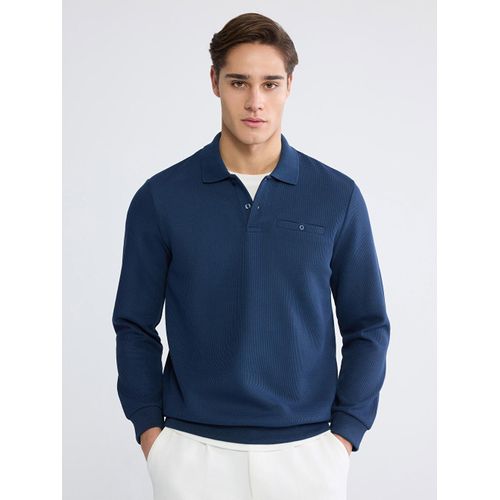 Polo Neck Men's Sweatshirt