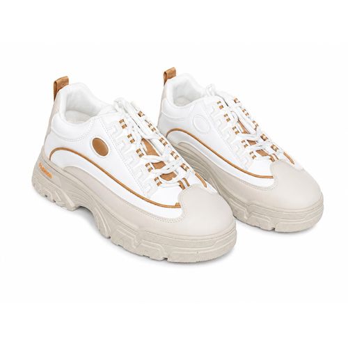 Men's casual leather sneakers