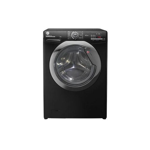 Fully automatic washing machine, 7 kg capacity - black
