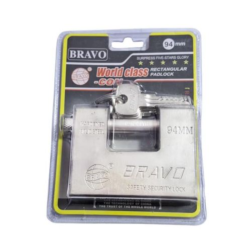 Rectangle Steel Padlock-94Mm