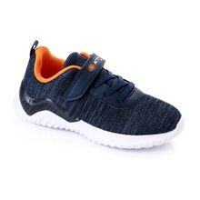 Kids Velcro Fashion Sneakers - Navy Blue