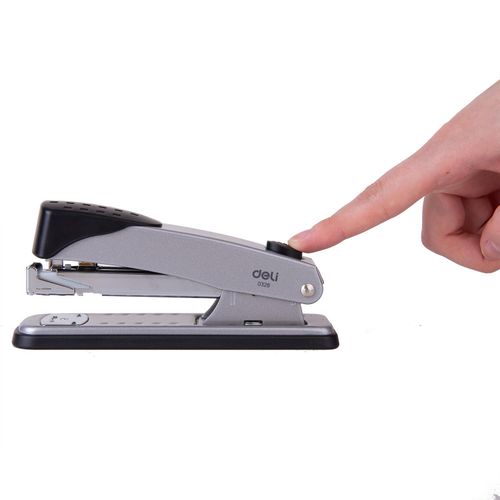 E0328Stapler 25sheets,24/6 & 26/6BLACK/SILVER