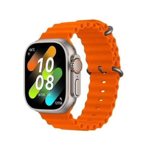 W&OX9 Ultra 2 Smart Watch – 49mm AMOLED Touch Display with Always-On – Bluetooth Calling – 120+ Sports Modes – IP67 Waterproof – 24/7 Health Tracking – NFC & Smart Utilities – Rubber Strap – Wireless Charging – Perfect Gift for Tech & Fitness Lovers