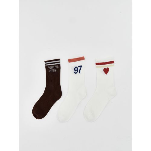 Patterned Womens Ankle Socks 3-Pack