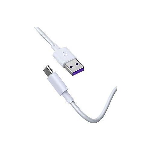 Devia EC306 Shark series supercharge USB to Type-C Cable 5A - 15M - White