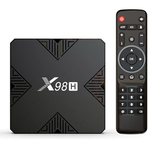 Android TV Box 12.0 4G Ram 32G Rom 4K Android Allwinner X98H WiFi6