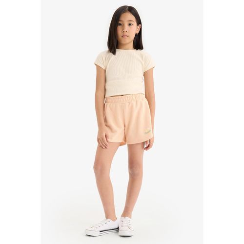 Elastic Waist Printed Shorts Girls'