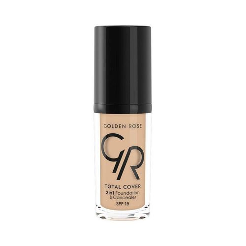 Golden Rose Total Cover 2-In-1 Foundation And Concealer SPF 15 05 Cool Sand