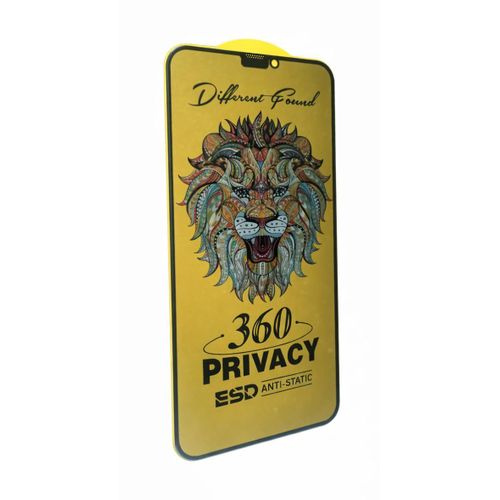 حامي شاشة زجاجي مقسّى بزاوية 360 درجة للخصوصية لهاتف iPhone X