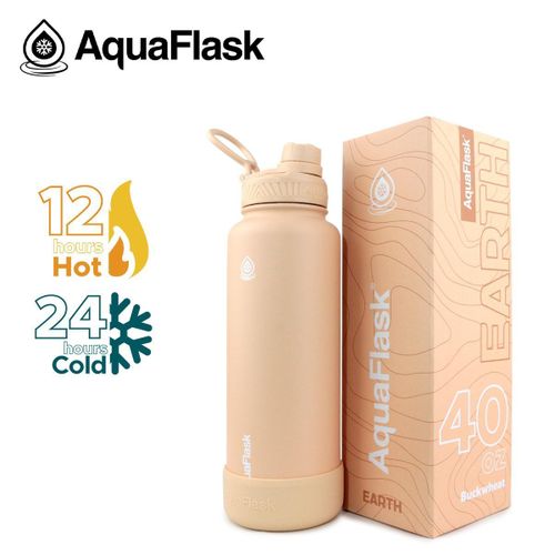 Stainless Steel Water Bottle EARTH 40oz (1.18L) BUCKWHEAT