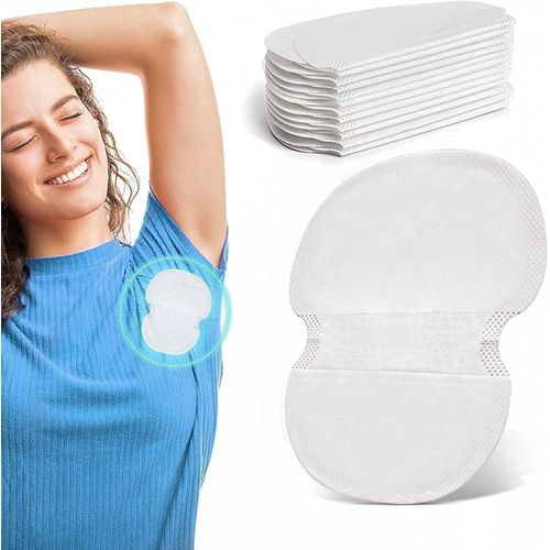 Cotton Armpit Pad, 12 Count - Sweat Proof, Prevent Sweat Stains on Clothes