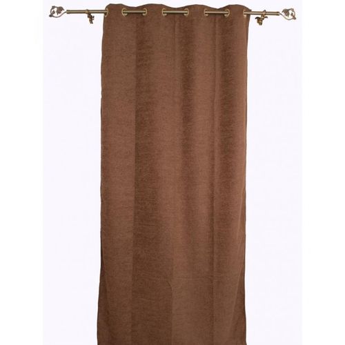 SH006 Jacquard Shanelia Curtain- Cafe