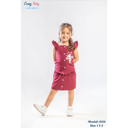 Two-piece cotton clothing set 5016-R