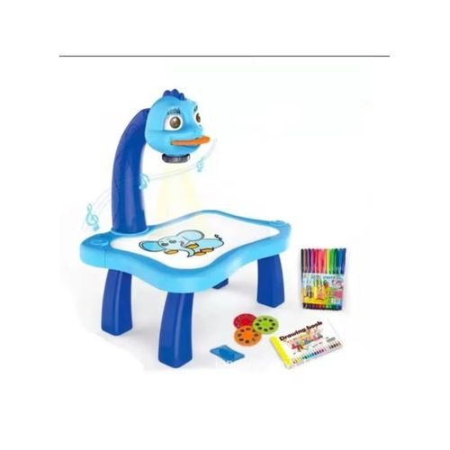 Projector Drawing Multi-Function Kids Electric Projector Lamp Painting Fun Learning Desk Set Children IQ Development Drawing Set
