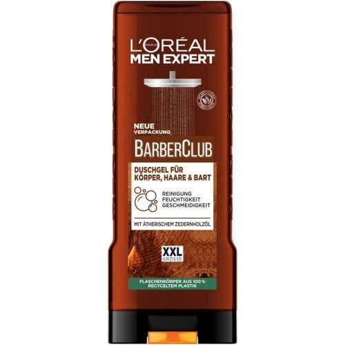 Men Expert Barber Club XXL Shower Gel for Men Body Hair & Beard 400ml