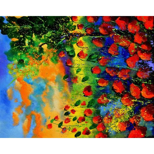 Tableau Vinyl Fabric Print Landscape & Nature 80 Cm X 100 Cm