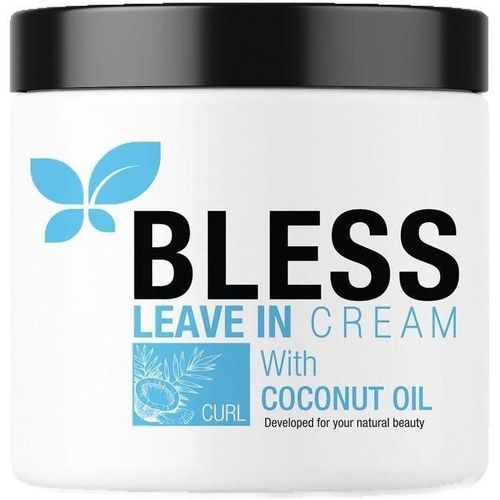 Leave-in hair cream, 250g coconut jar