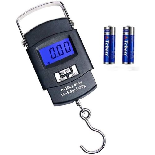 Luggage Scale with Battery Automatic Reading, Many Ways of use, Accurate Numbers, The Perfect Multifunctional Scale, a Good Helper for Your Travel and Fishing