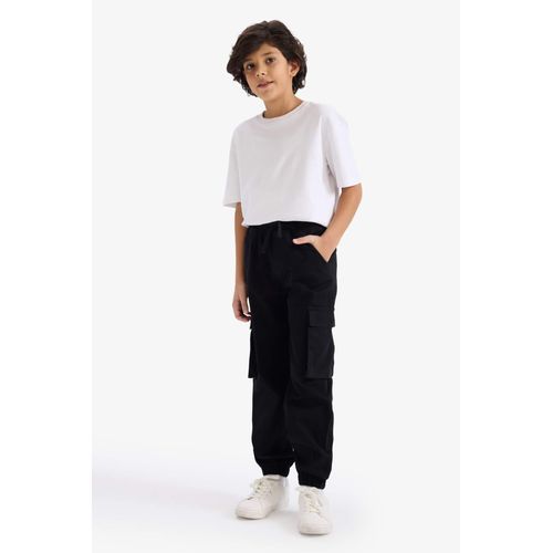 Cargo Jogger Gabardine Trousers