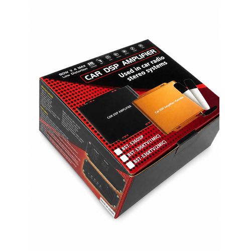 Car DSP Amplifier – 80W x 4 MAX Low Distortion Sound Processor