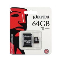 64GB Class 10 microSDXC flash memory card