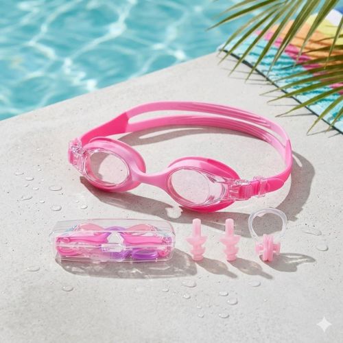 Kids Swimming For 6-14 Kids - Anti Fog Swim UV Resist No Leaking Childrens Swimming for Boys Girls Swim Glasses
